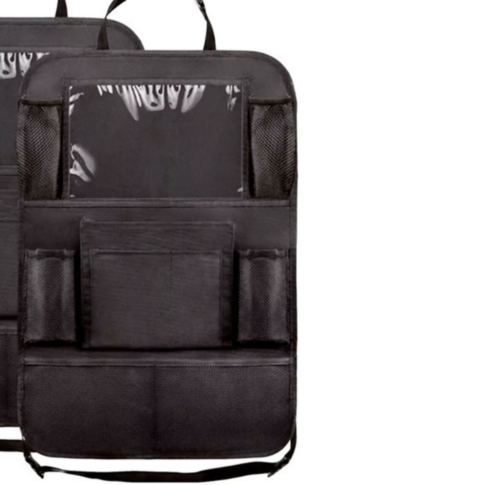NWOT Bearboy universal backseat car protector organizer clear slot 4 tablet iPad